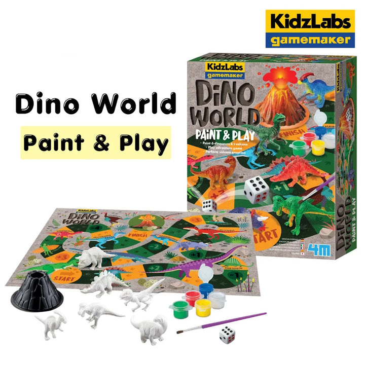 4M KidzLabs Gamemaker / Dino World Paint & Play