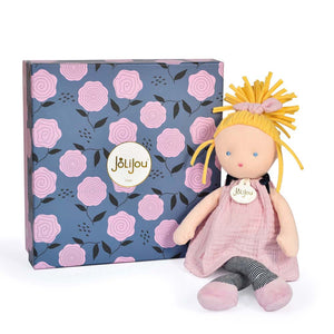 Jolijou Les Doucettes rag doll Inès with its gift box
