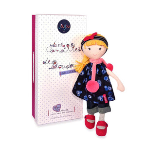 Jolijou Les Canailles rag doll Lulubelle with its gift box