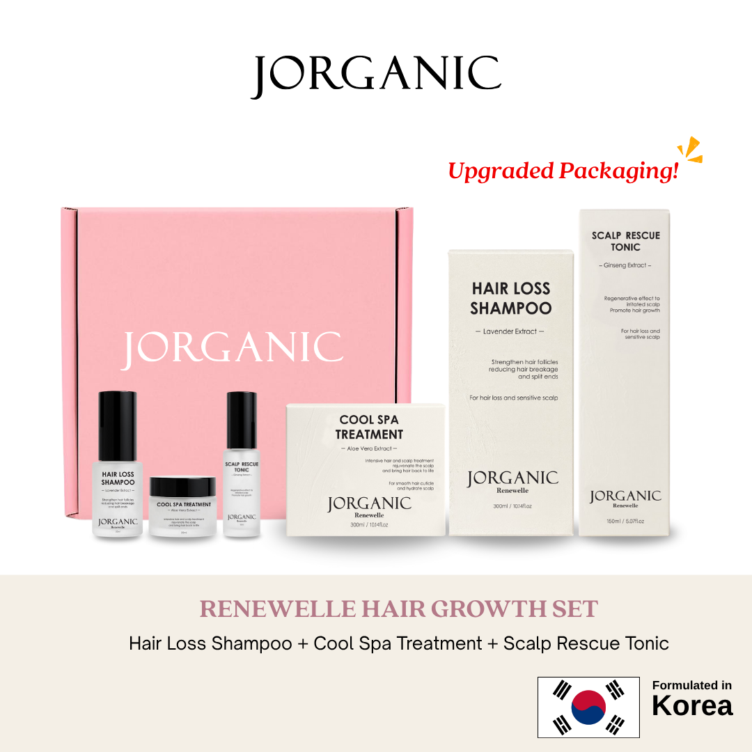 Jorganic Renewelle Hair Growth Set