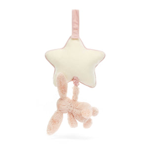 Jellycat Bashful Blush Bunny Musical Pull