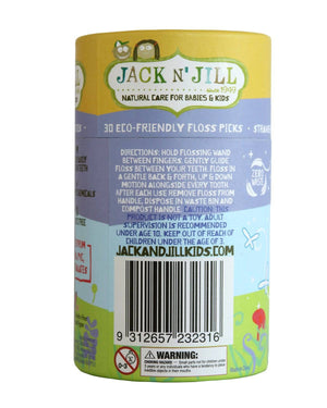 Jack N' Jill Fairy Floss Dental Flossers - 30 Pack