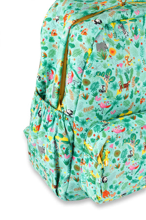 Maison Q Jungle Jamboree Puffy Backpack