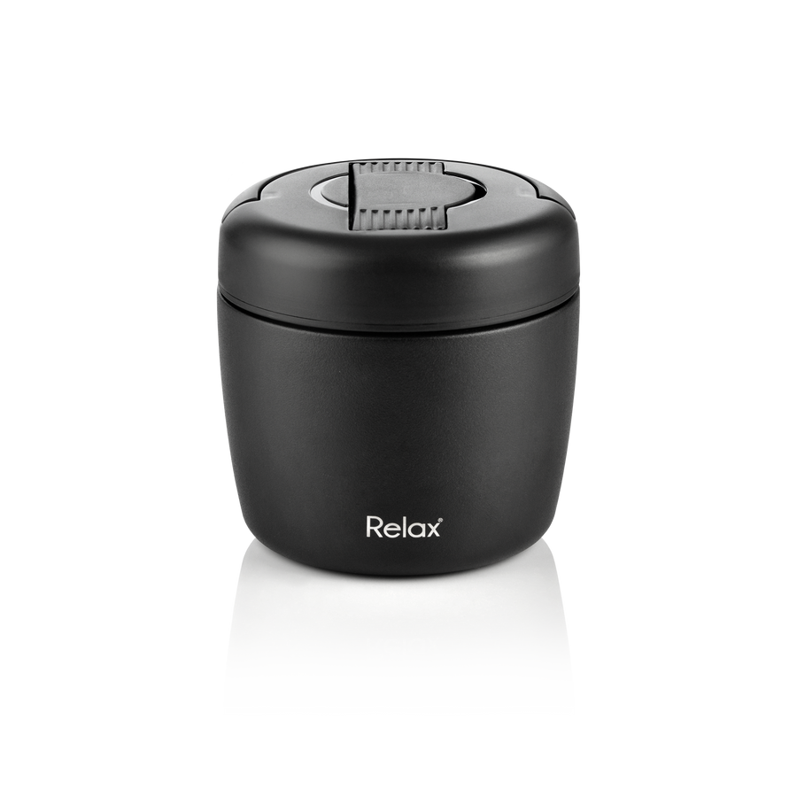 Relax 800ml Savore stainless steel thermal food jar in black