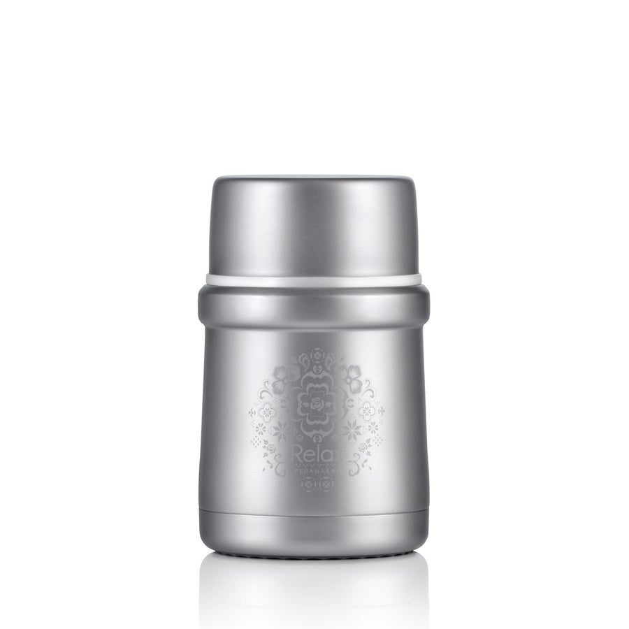 Relax 500ml SUS304 stainless steel thermal food jar in silver