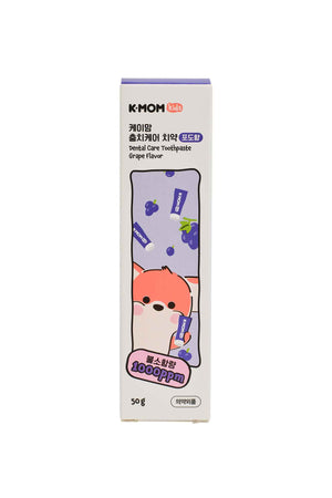 K-Mom Dental Care Kids Toothpaste Grape - packaging