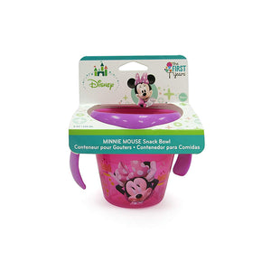 The First Years Disney Baby Minnie Mouse Spill-Proof Snack Bowl Pink