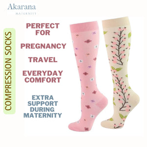 Akarana Maternity compression socks