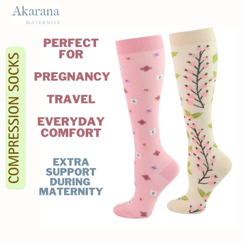 Akarana Maternity compression socks