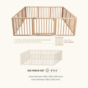 Papazo Budding Dream Kid Fence Set