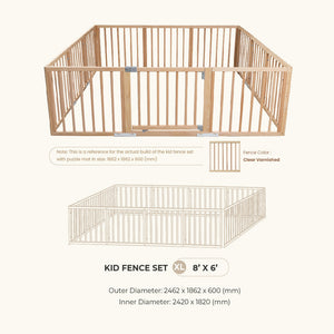 Papazo Budding Dream Kid Fence Set