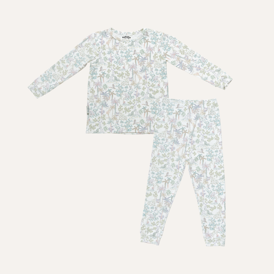 Cosoco Kids Pajamas - Rainbow Tropics