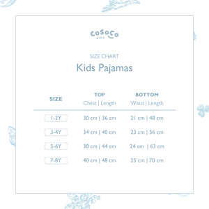 Cosoco Kids Estate Pajamas - Estate Pink