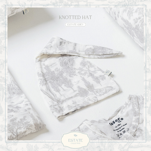 Cosoco Kids Estate Knotted Hat - Estate Grey