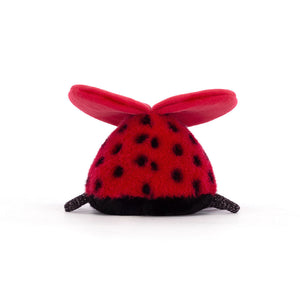 Jellycat Loulou Love Bug sparkly legs and feelers detail