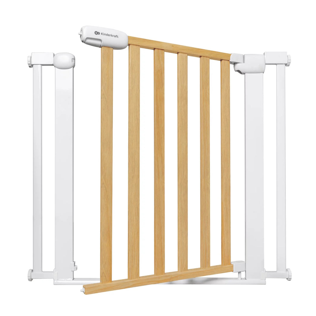 Kinderkraft Safety Gate LOCK&GO - Wood (75 x 103cm)