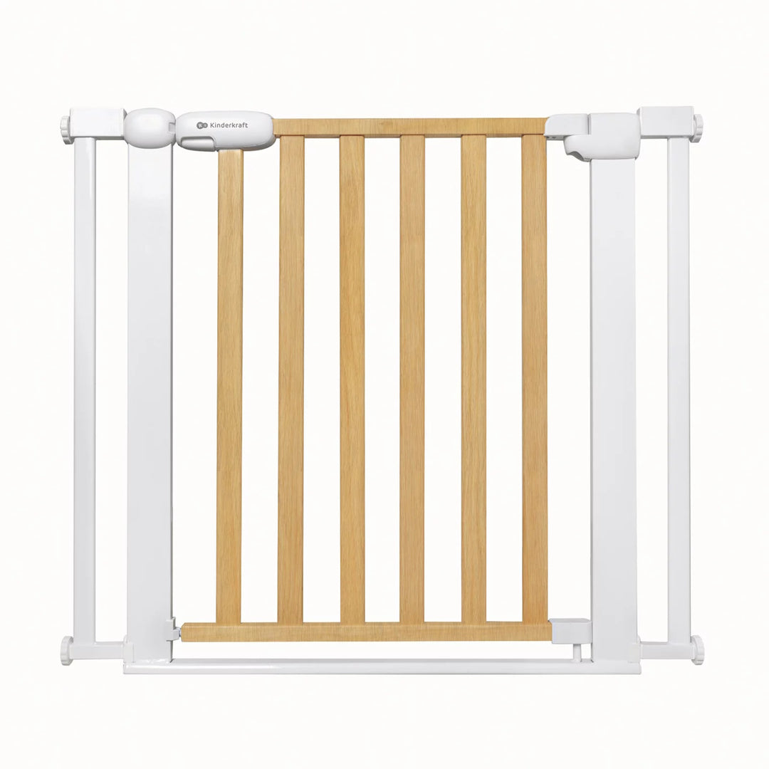 Kinderkraft Safety Gate LOCK&GO - Wood (75 x 103cm)