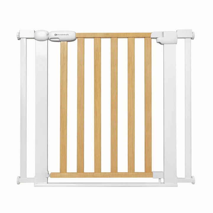 Kinderkraft Safety Gate LOCK&GO - Wood (75 x 103cm)