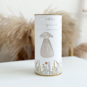 Kays+Kins Lullaby Lamb knit toy in gift packaging