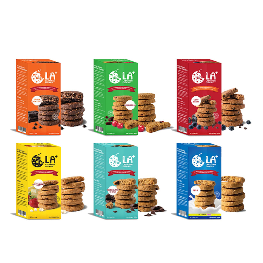 LA+ Lactation Cookies 180g - Happikiddo.com