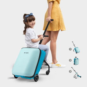 Micro Ride On Luggage Eazy Ocean - lifestyle