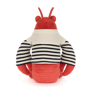Jellycat Larry Lobster Sailor Outfit removable outfit detail