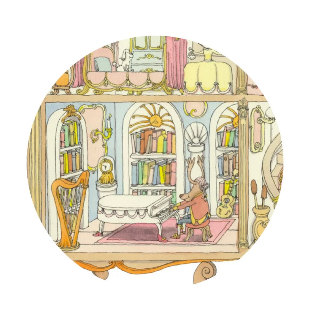 Atelier Large Bib - Doll House