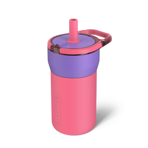 BruMate Leap 12oz kids straw tumbler in Aurora