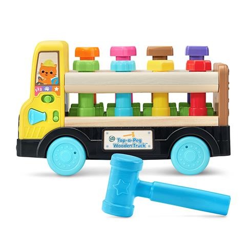 LeapFrog TAP-A-PEG Wooden Truck