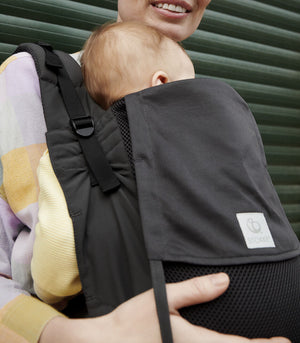 Stokke Limas Mesh Anthracite back carry