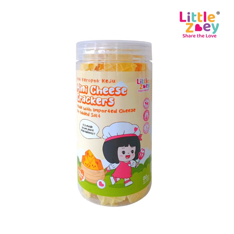 Little Zoey Mini Cheese Crackers jar