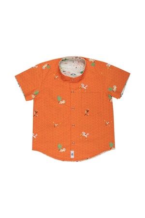 Maison Q Little Cavalry Reversible Shirt