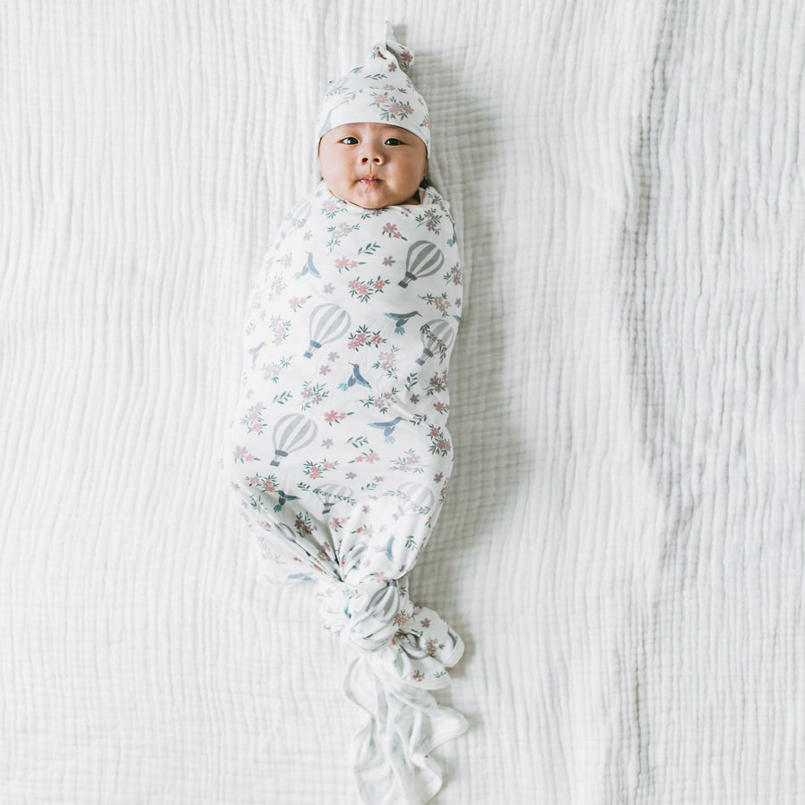 KAYS + KINS Bamboo Luxe Swaddle Set - Dreamy Voyage