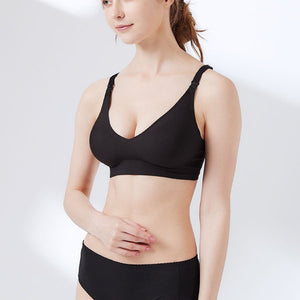 Mamaway Ultra Silky Seamless Maternity & Nursing Bra - lifestyle