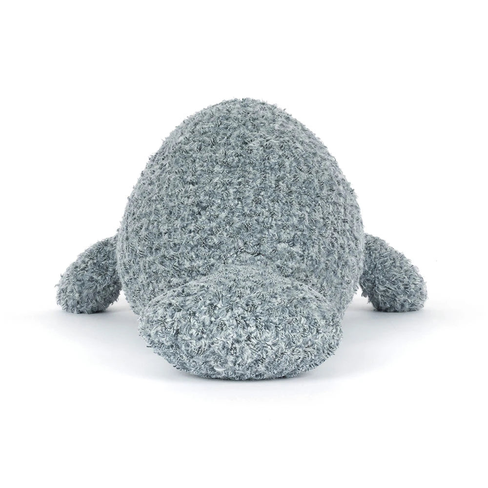 Jellycat Maffles Manatee face detail