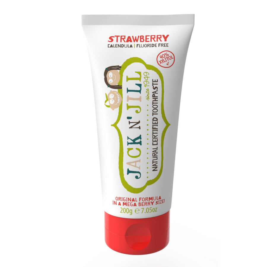 Jack N' Jill Mega Berry Natural Certified Toothpaste Strawberry 200g