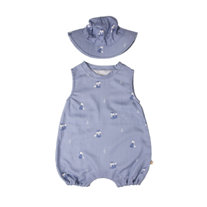 Saeson Tencel Basic Jumpsuit Set