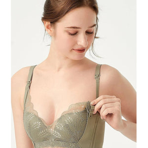 Mamaway Silky Lace Underwire Maternity & Nursing Bra