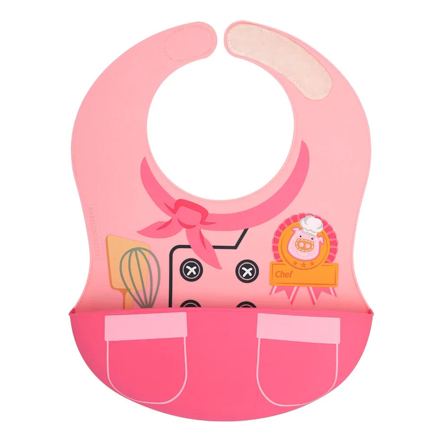 Marcus & Marcus Wide Coverage Silicone Bib