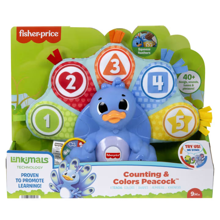 Fisher-Price Linkimals Press N Play Peacock