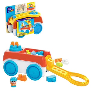Fisher-Price Mega Blok Build n Spin Wagon
