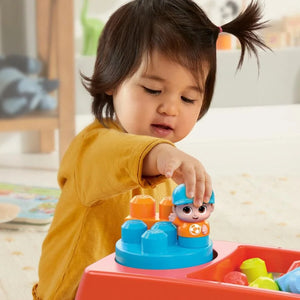 Fisher-Price Mega Blok Build n Spin Wagon