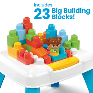 Fisher-Price Mega Blok Build n Topple Table