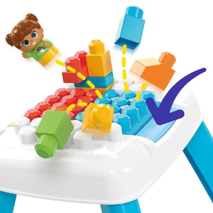 Fisher-Price Mega Blok Build n Topple Table