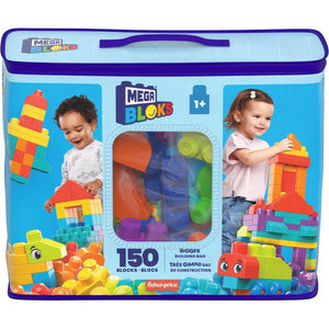 Fisher-Price Mega Blok Bigger Building Bag (150 Blocks)