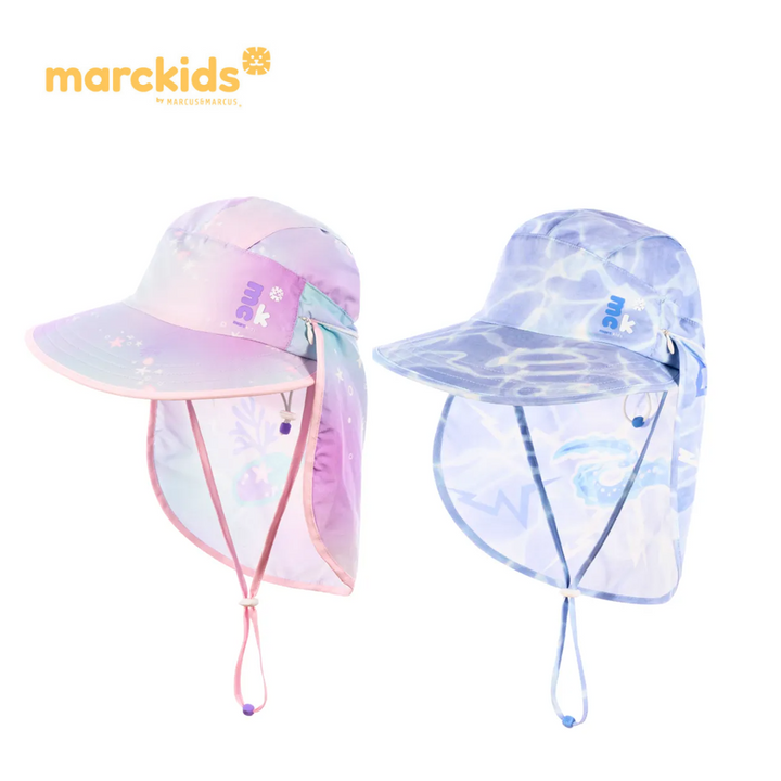 Marckids UV Protection Foldable Neck Flap Hat