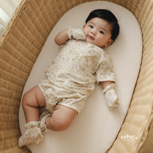 Cosoco Kids Mittens & Booties - Equestrian Toile