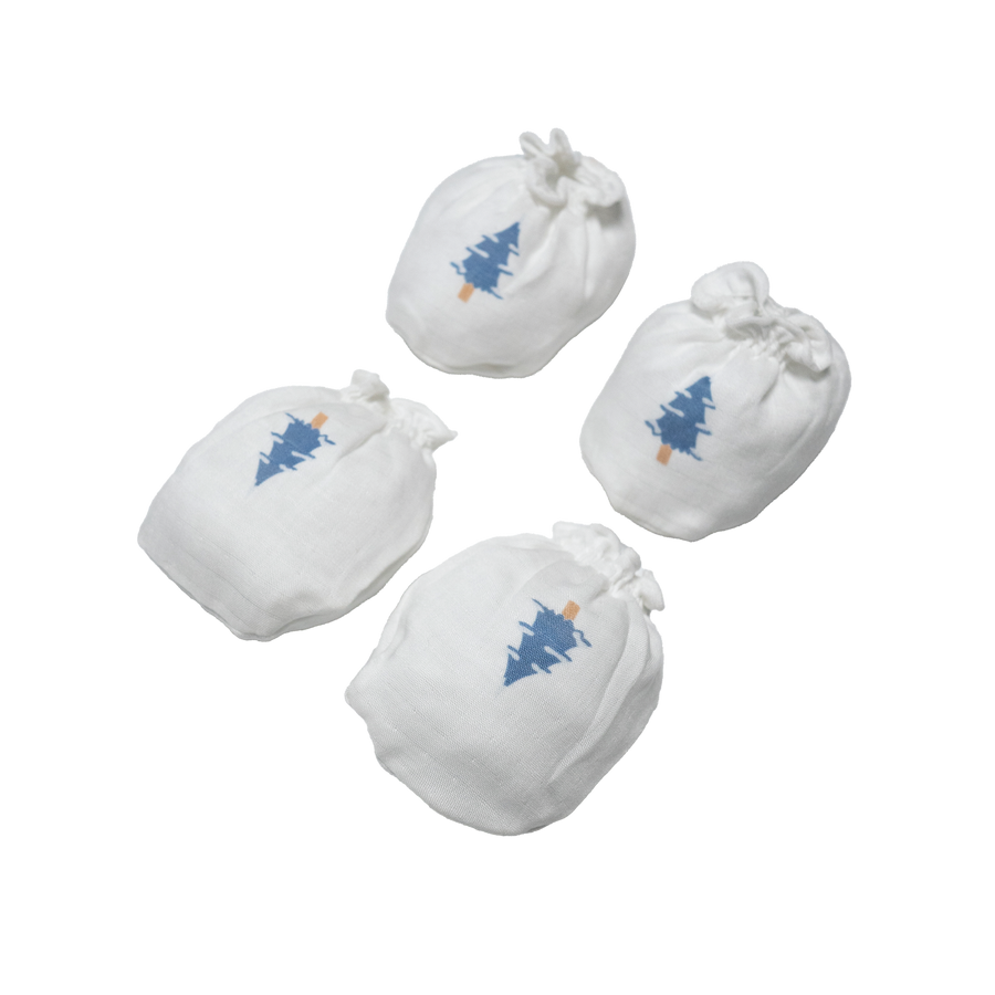 Saeson Tencel Newborn Mittens & Socks Set