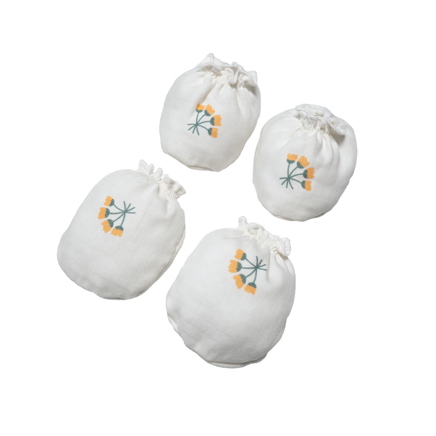 Saeson Tencel Newborn Mittens & Socks Set