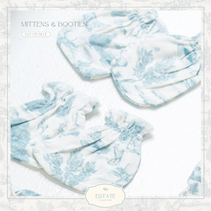 Cosoco Kids Estate Mittens & Booties - Estate Blue